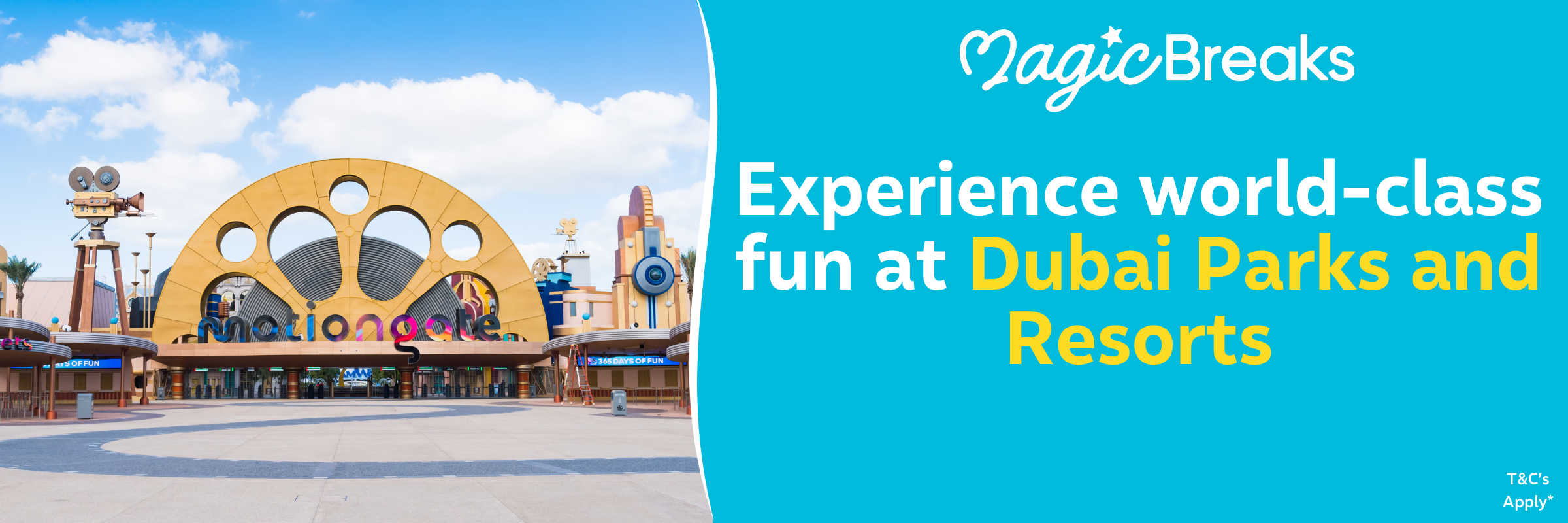 MagicBreaks DUBAI P&R carousel banner