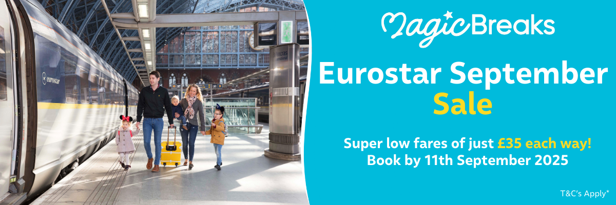 MagicBreaks Eurostar carousel banner