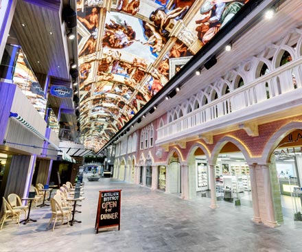 Crucero europeo de 3 noches con salida desde Southampton.