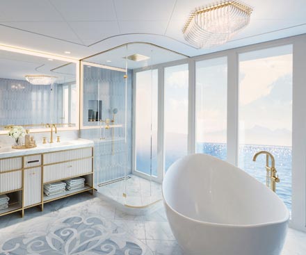 Suite Real de 2 plantas con terraza y servicio de conserjería.