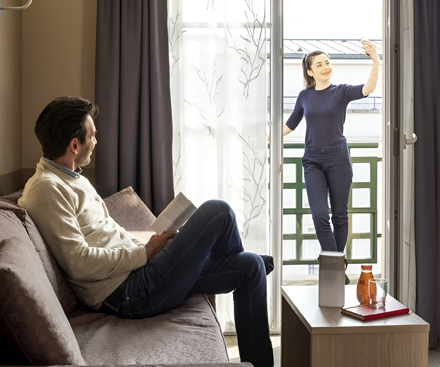 6-Person, 1-Bedroom Apartment