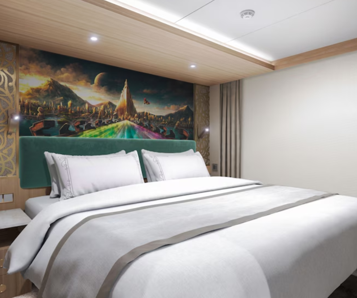 Servicio de conserjería en los camarotes familiares.