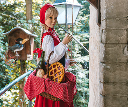 Bosque de cuento de hadas