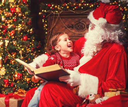 El escondite de los elfos de Santa Claus