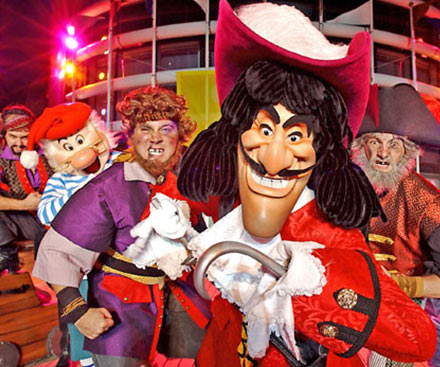 Halloween en alta mar