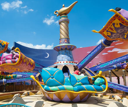Les Tapis Volants - Flying Carpets Over Agrabah®