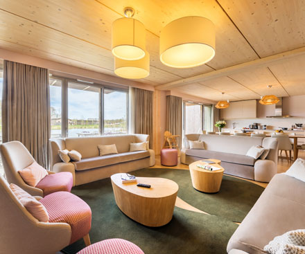 Cabaña VIP de 6 habitaciones