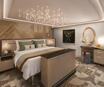 Suite Real de 2 plantas con terraza y servicio de conserjería.