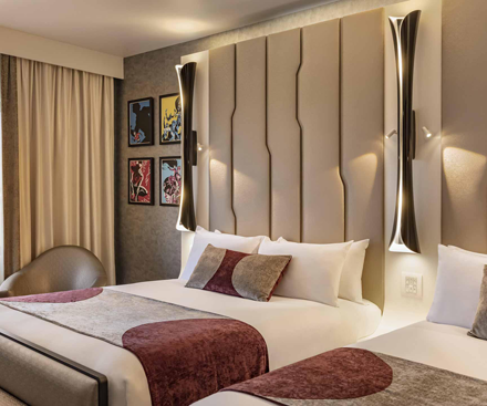 Habitación con vista al lago del Empire State Club