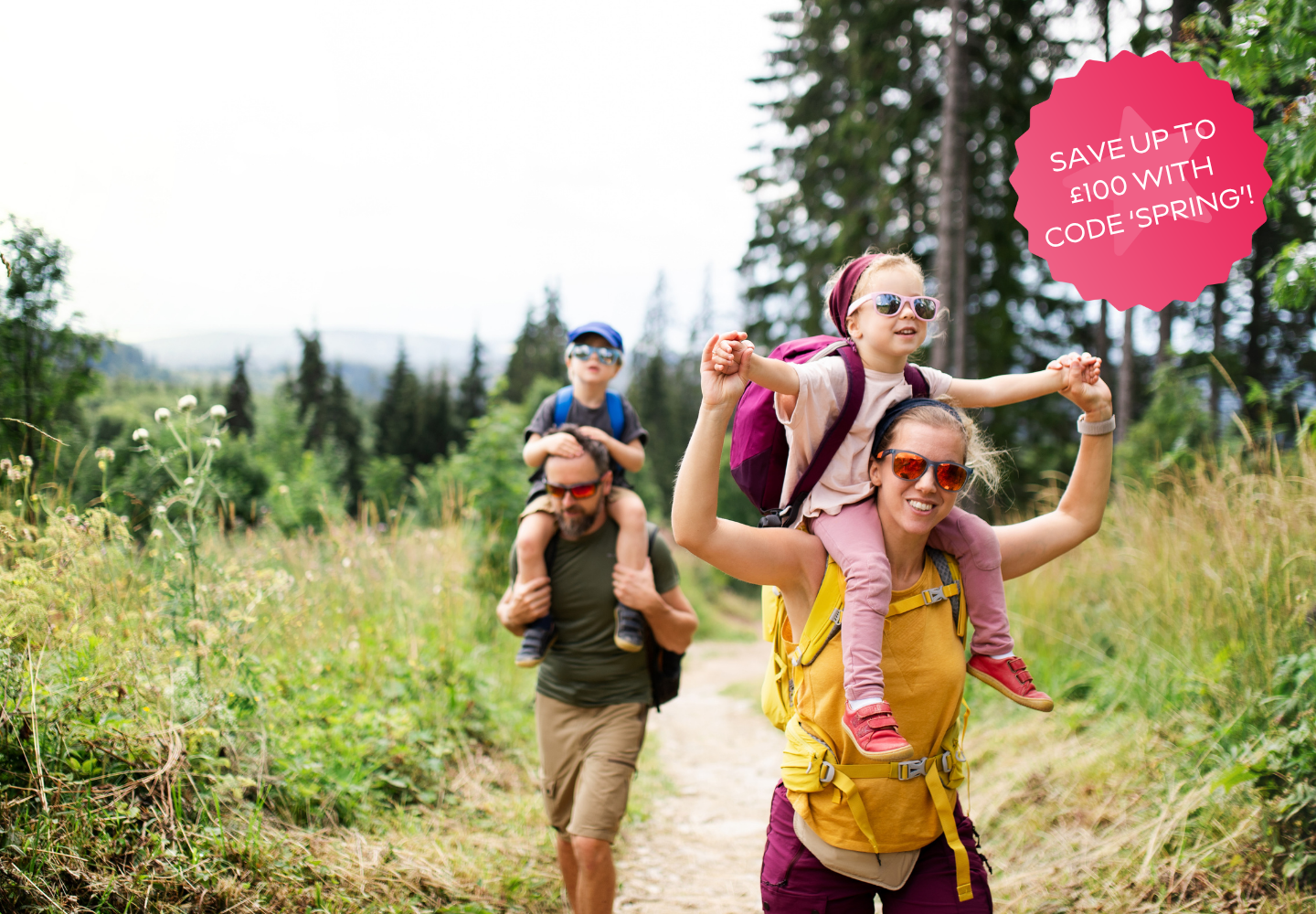 MagicBreaks Save BIG this April with our Spring Savings! carousel banner