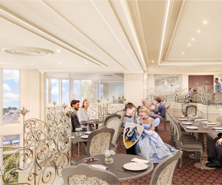 El salón Castle Club y el salón Deluxe