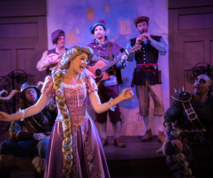 La mesa real de Rapunzel