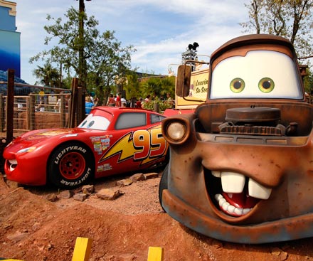 Cars Quatre Roues Rallye