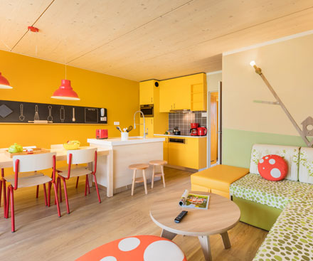 Cabaña confortable de 2 dormitorios