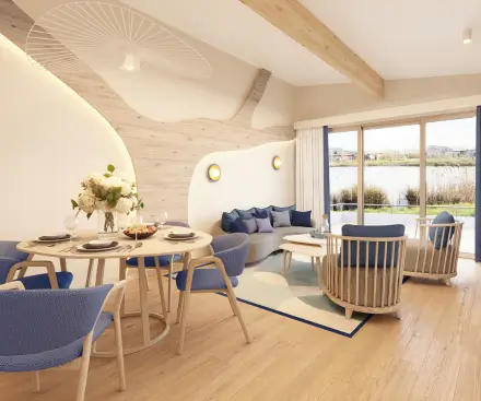 Cabaña VIP de 3 dormitorios de NUEVO ESTILO