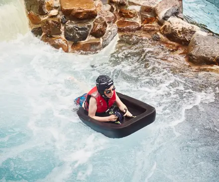 Rafting en aguas bravas